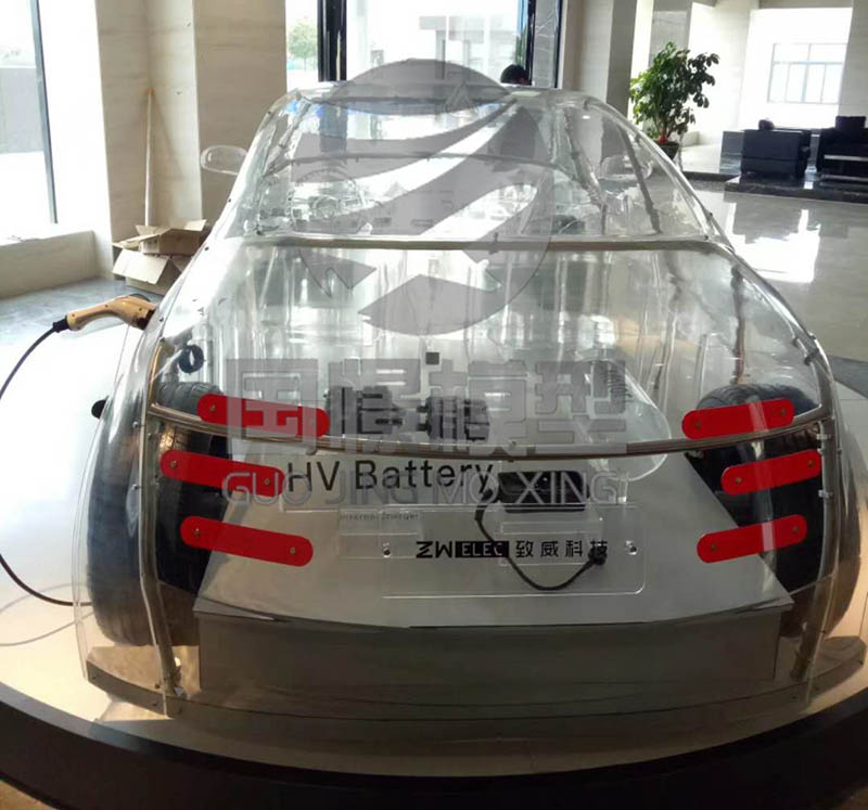 平湖市透明车模型